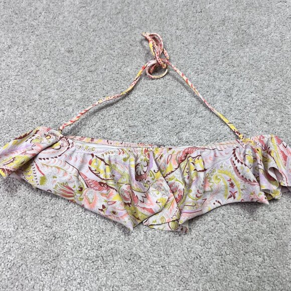 Victoria’s Secret Swimsuit Top Multicolored Floral Women’s Size Medium - Picture 6 of 10